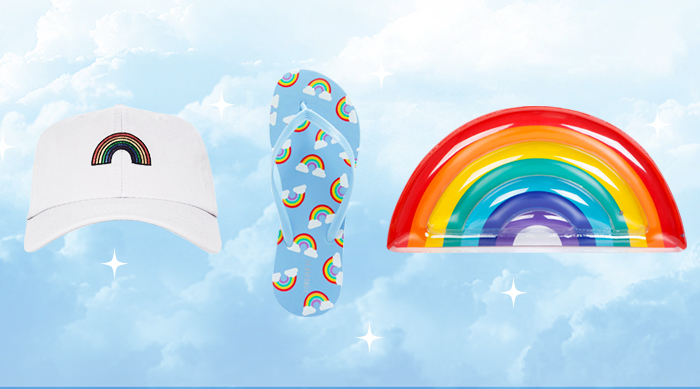 Rainbow Clothes and Accessories Perfect for Summer