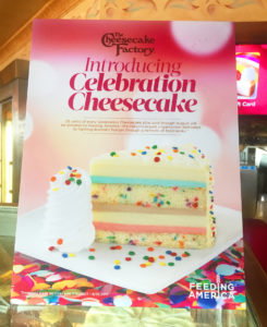 Review of Cheesecake Factory's Celebration Cheesecake