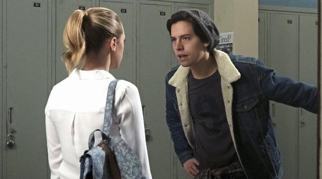 Jughead yelling at Betty on The CW's Riverdale