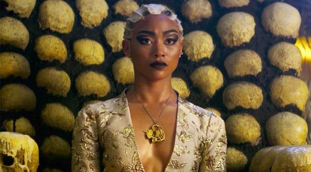 sabrina spellman gold dress Chilling Adventures of Sabrina Season4-Sabrina Spellman Cosplay Costume  Dress Outfits Halloween Carnival Suit main image 0