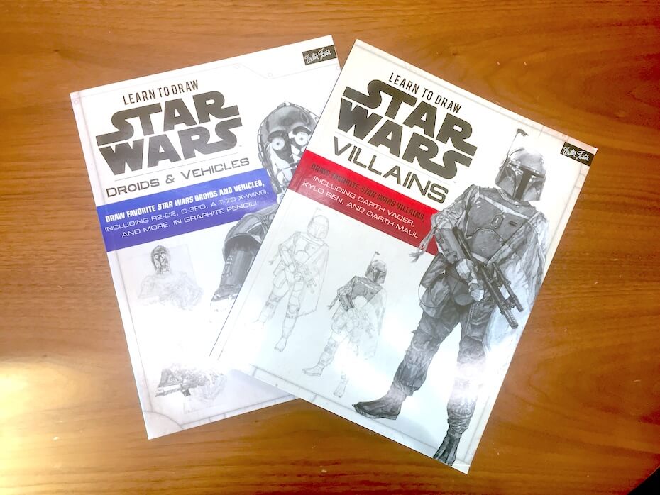 Review of Learn to Draw Star Wars Art Books