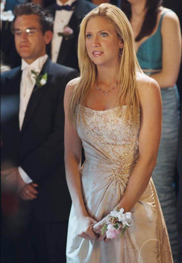 brittany snow prom night dress Brittany Snow Revisits the Prom Night Remake's Brutal Reviews