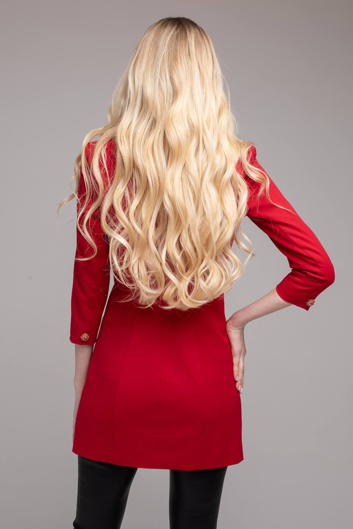 best hair color for red dress What Hair Color Looks Good with A Red Dress