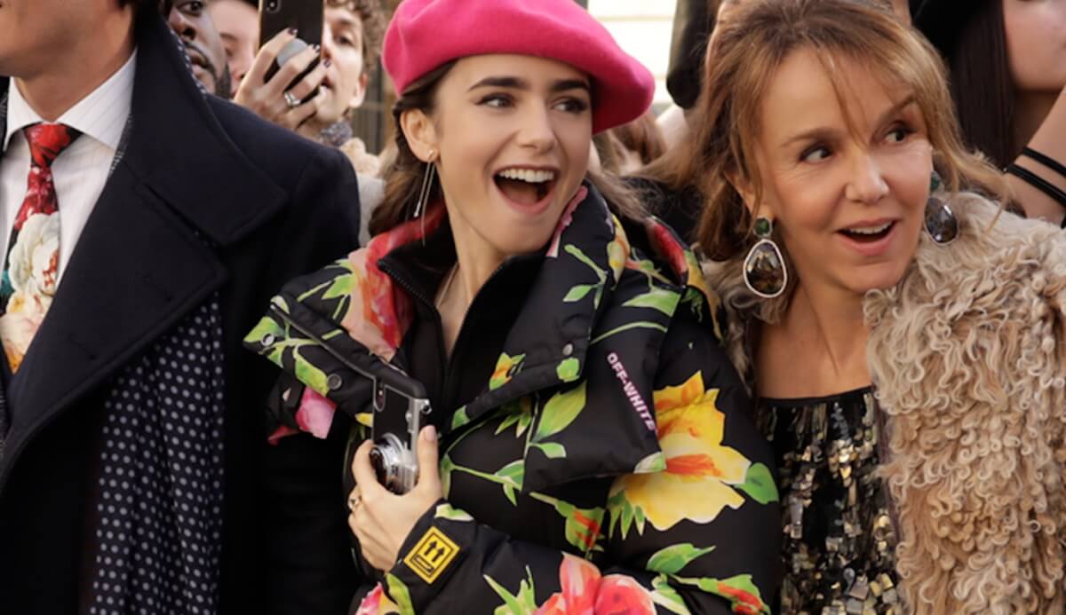 Emily in Paris Wool & Sequin Beret Vintage How the French Really Feel About the Style of  main image 3