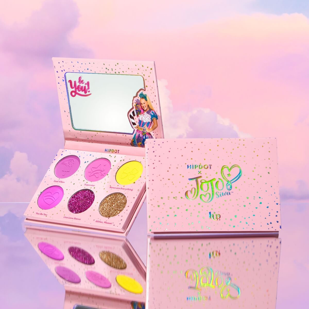 HipDot x JoJo Siwa Collection Makeup Review