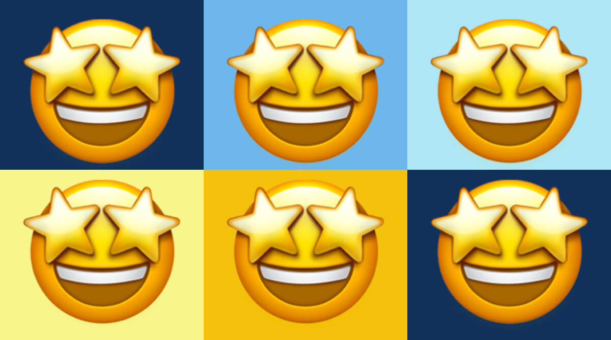 What the π€© Grinning Face With Star Eyes Emoji Means in Texting