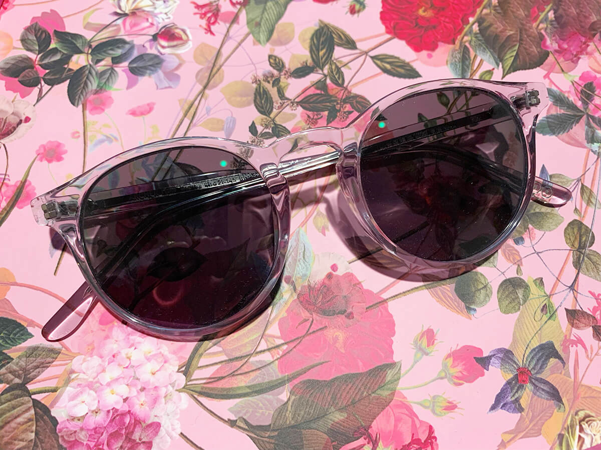 ✨ Bailey Nelson Elizabeth Sunglasses — Pink / Floral Purple Marble Arms Elizabeth Sunglasses - Rose Petal Tort | Bailey Nelson Canada main image 2