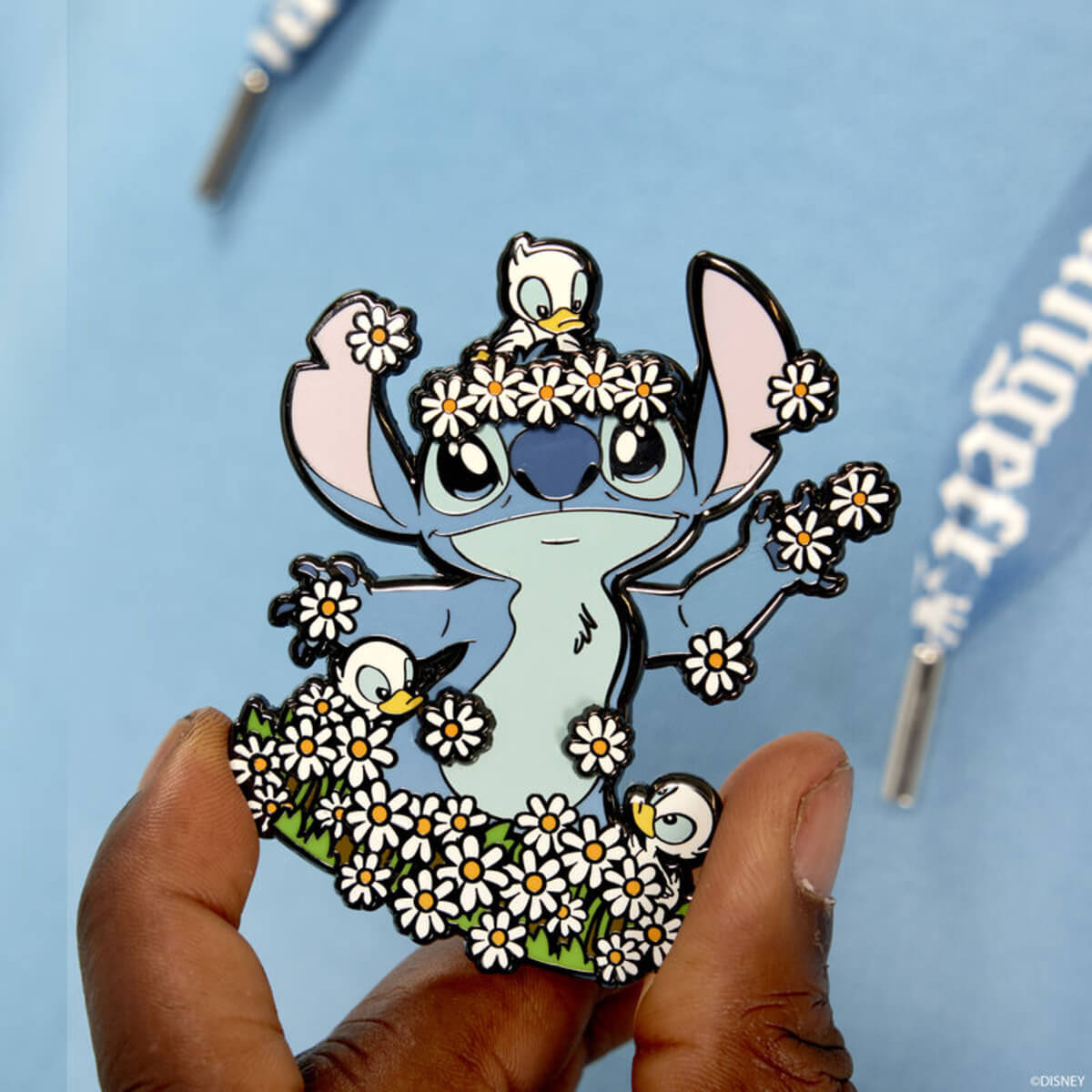 Stitch Spring Time Pin The Best Pop Culture Enamel Pins
