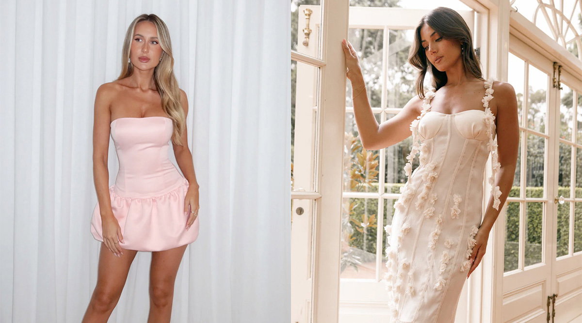 sachin and babi light blue dress The Fall 2024 Dress Trends Are A Refreshing Departure From The Heavy  Fabrics Of Yore