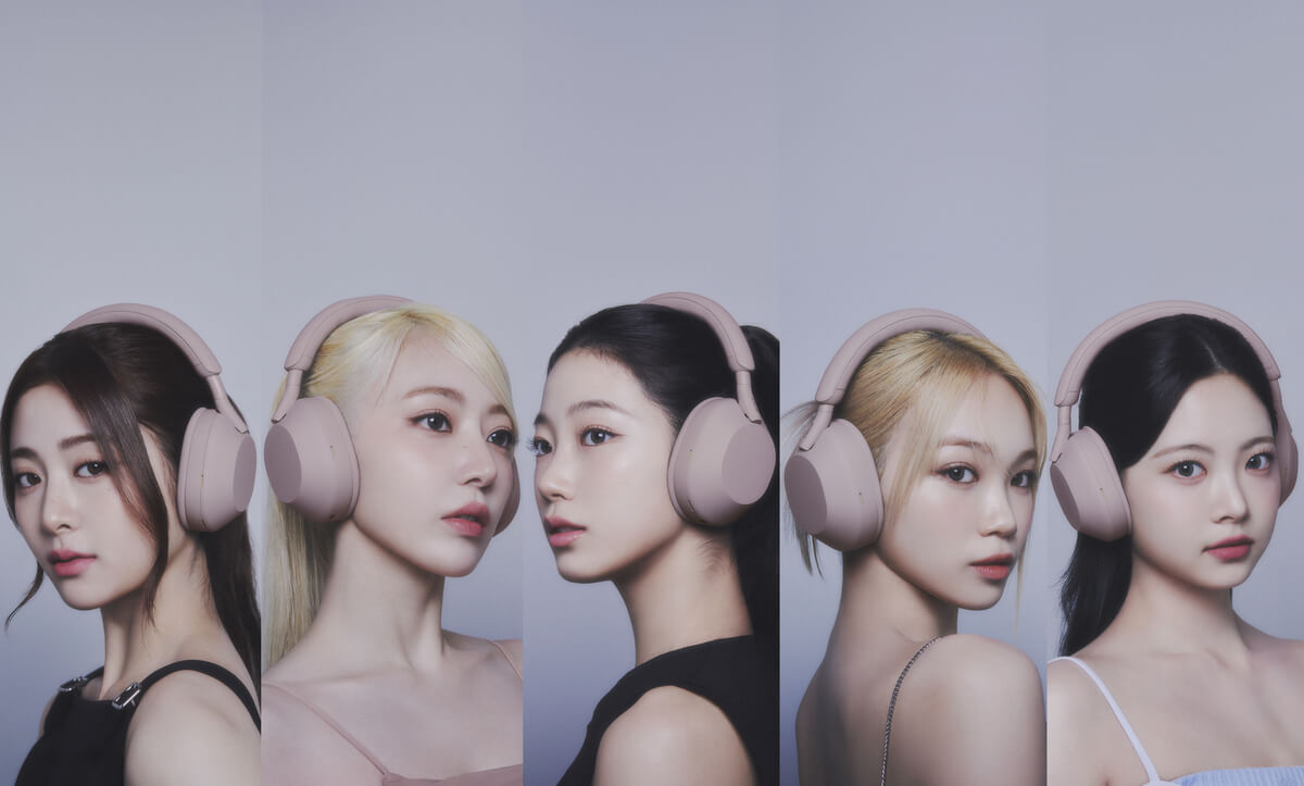 LE SSERAFIM x Sony Smoky Pink Headphones Review