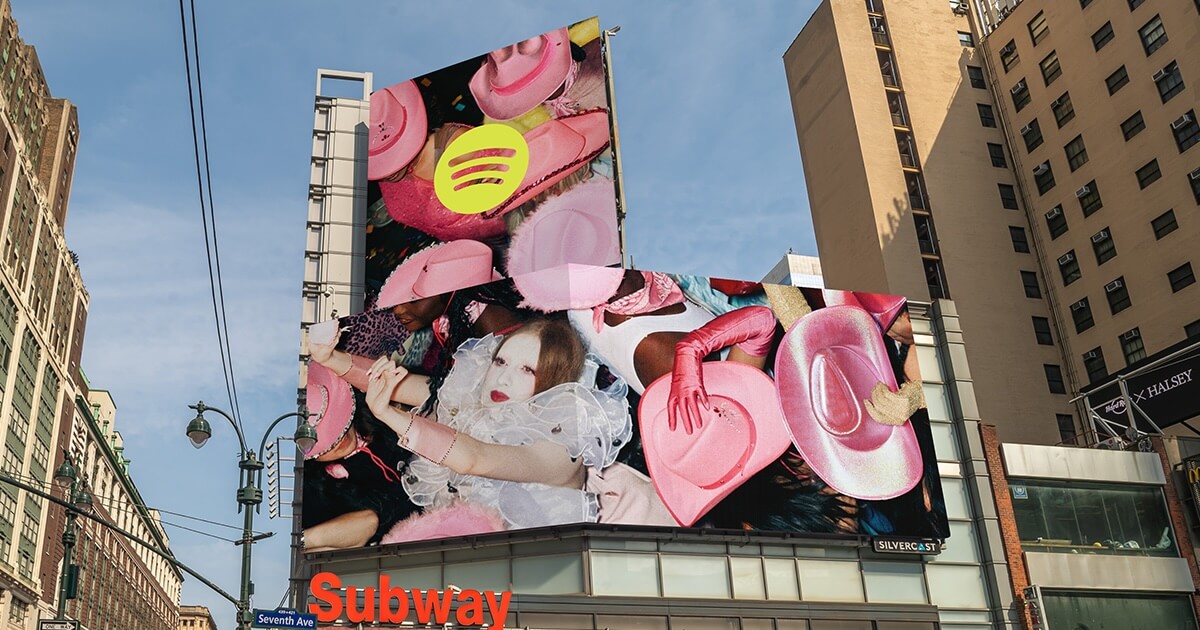 Spotify Billboard Rto Spotify’s Newest Campaign Celebrates the Magic of Music Fandom
