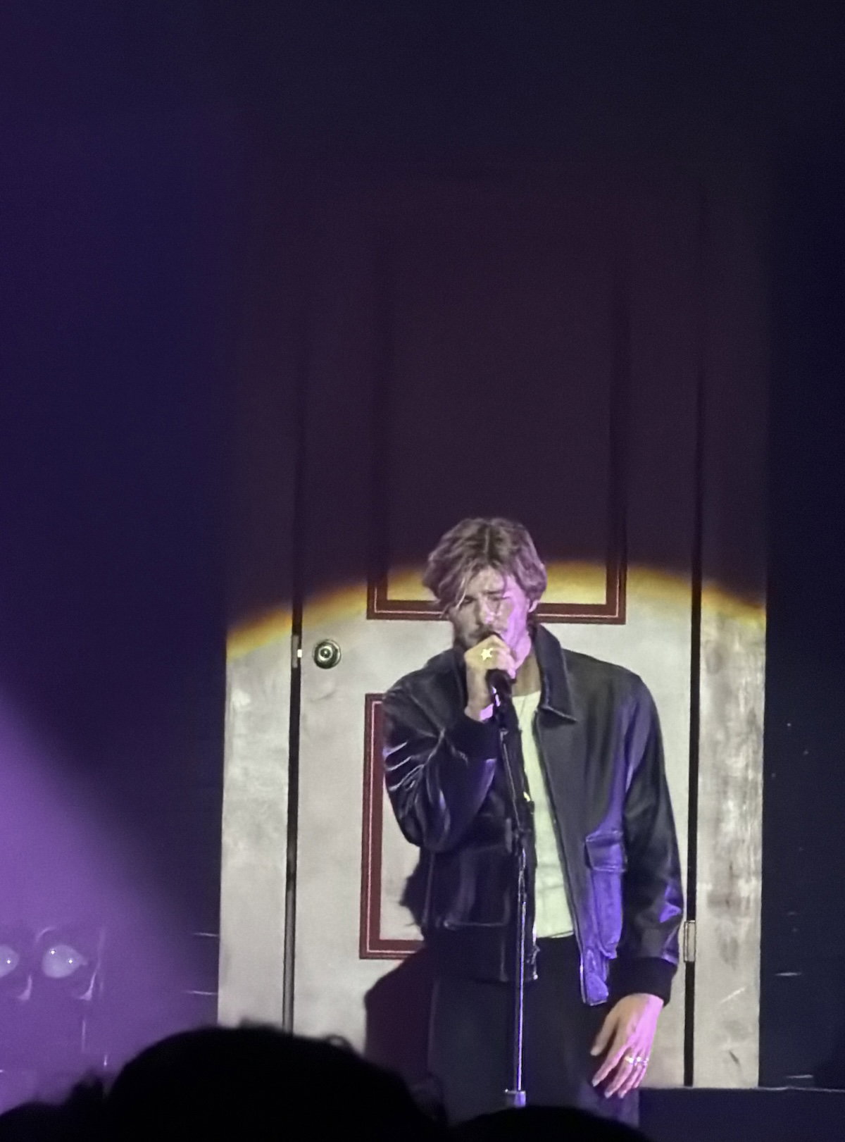 Ruel at the Palladium in front of big door