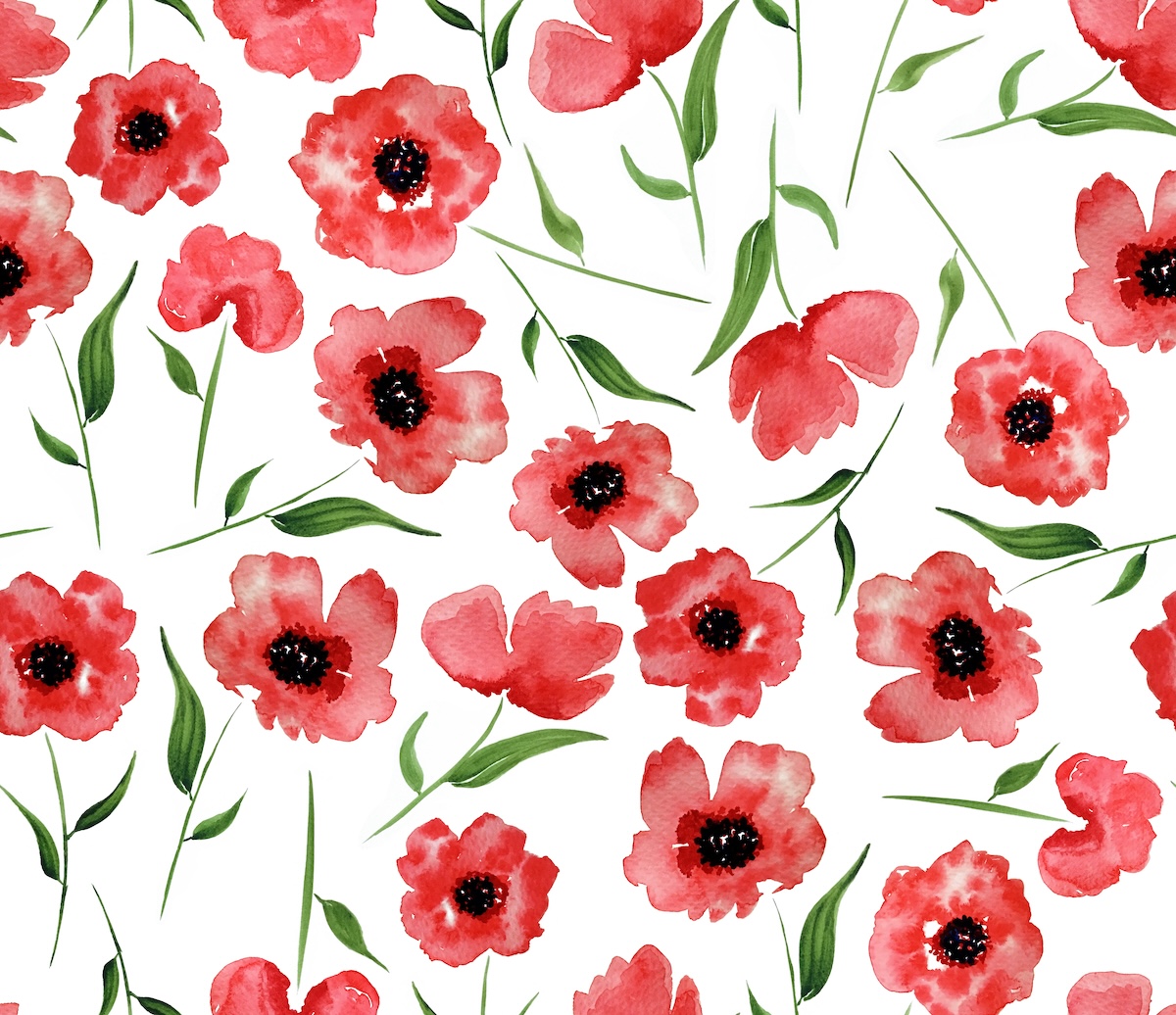 Poppy Pattern For Sign The Floral Pattern Your Zodiac Sign Should Wear This Spring